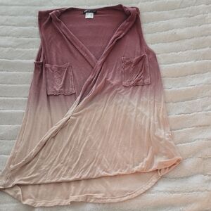 Sleeveless Ombre Top Size XS By Venus